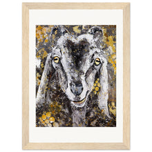 Load image into Gallery viewer, Crazy Eyes  Wooden Framed Print
