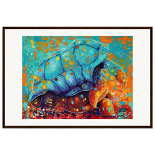 Load image into Gallery viewer, Slow Poke  Print  Wooden Framed
