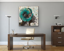 Load image into Gallery viewer, Emerald and Gold Big Horn sold
