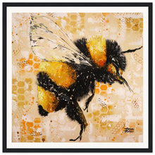 Load image into Gallery viewer, Buzz To The Right  Wooden Framed Print
