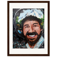 Load image into Gallery viewer, Bob Ross Wooden Framed Print
