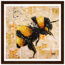 Load image into Gallery viewer, Buzz To The Right  Wooden Framed Print
