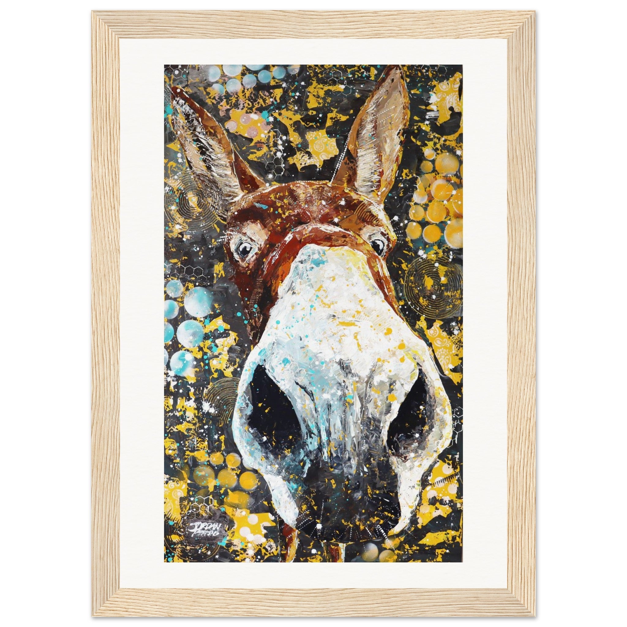 Don-Kay Print Wooden Framed – Jordan Perkins Art