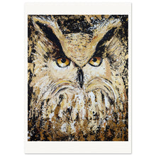 Load image into Gallery viewer, Golden Owl Museum-Quality Matte Paper
