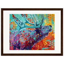 Load image into Gallery viewer, Looking for love Print Wooden Framed
