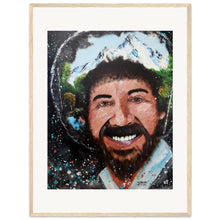 Load image into Gallery viewer, Bob Ross Wooden Framed Print
