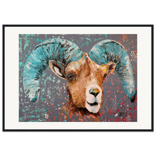 Load image into Gallery viewer, Bighorn   Wooden Framed Print
