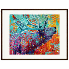 Load image into Gallery viewer, Looking for love Print Wooden Framed
