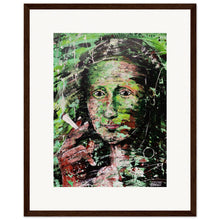 Load image into Gallery viewer, Stona Lisa  Wooden Framed Print
