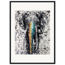 Load image into Gallery viewer, Colorful Trunk Wooden Framed Print
