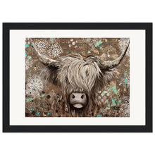 Load image into Gallery viewer, Crazy Hair Don&#39;t Care Wooden Framed Print
