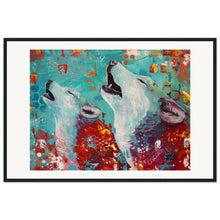 Load image into Gallery viewer, Can You Hear Me Now Wooden Framed Print
