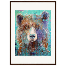 Load image into Gallery viewer, Bluebeary Wooden Framed Print
