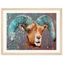 Load image into Gallery viewer, Bighorn   Wooden Framed Print
