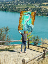 Load image into Gallery viewer, Keeper of the lake. Original
