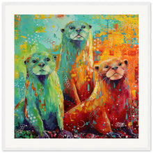 Load image into Gallery viewer, You Otter Be Kiddng Me Wooden Framed Print
