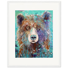 Load image into Gallery viewer, Bluebeary Wooden Framed Print
