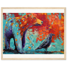 Load image into Gallery viewer, Walk In The Woods  Wooden Framed Print
