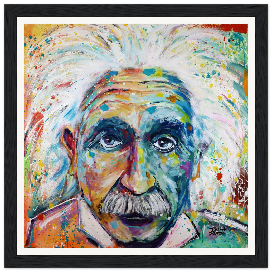 Albert 3.0 Wooden Framed Print