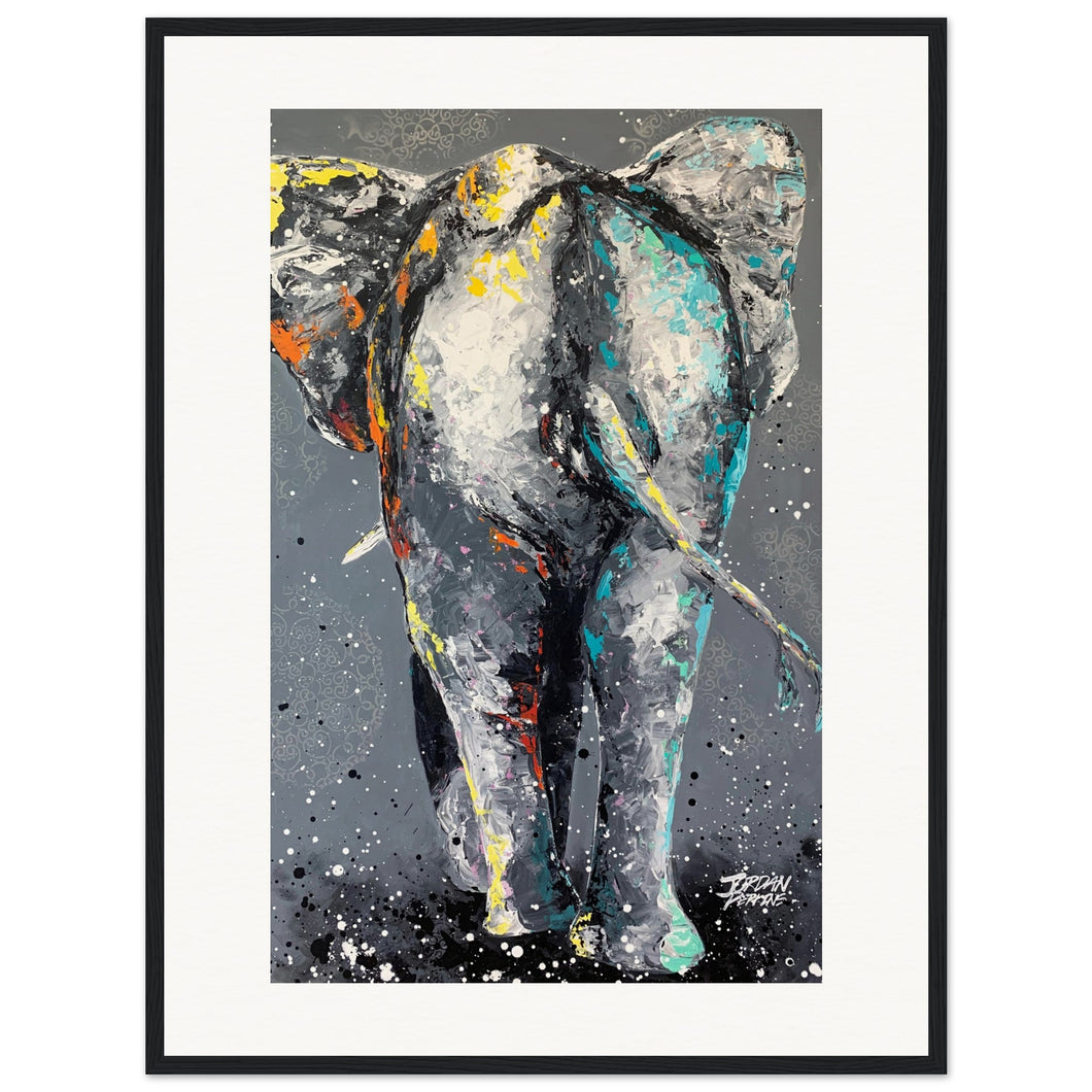 Walking Away  Framed Print