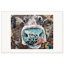 Load image into Gallery viewer, Blue Nose  Wooden Framed Print
