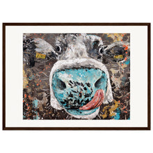 Load image into Gallery viewer, Blue Nose  Wooden Framed Print
