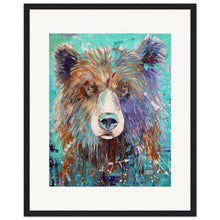 Load image into Gallery viewer, Bluebeary Wooden Framed Print
