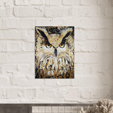 Load image into Gallery viewer, Golden Owl Canvas Print
