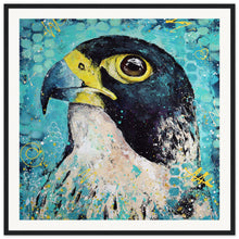 Load image into Gallery viewer, Falcon Wooden Framed Print
