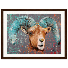 Load image into Gallery viewer, Bighorn   Wooden Framed Print
