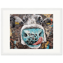 Load image into Gallery viewer, Blue Nose  Wooden Framed Print
