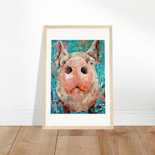 Load image into Gallery viewer, This Little Piggy Print Wooden Framed
