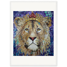 Load image into Gallery viewer, Princess of the Pride Prin  Wooden Framed
