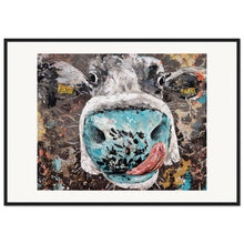 Load image into Gallery viewer, Blue Nose  Wooden Framed Print
