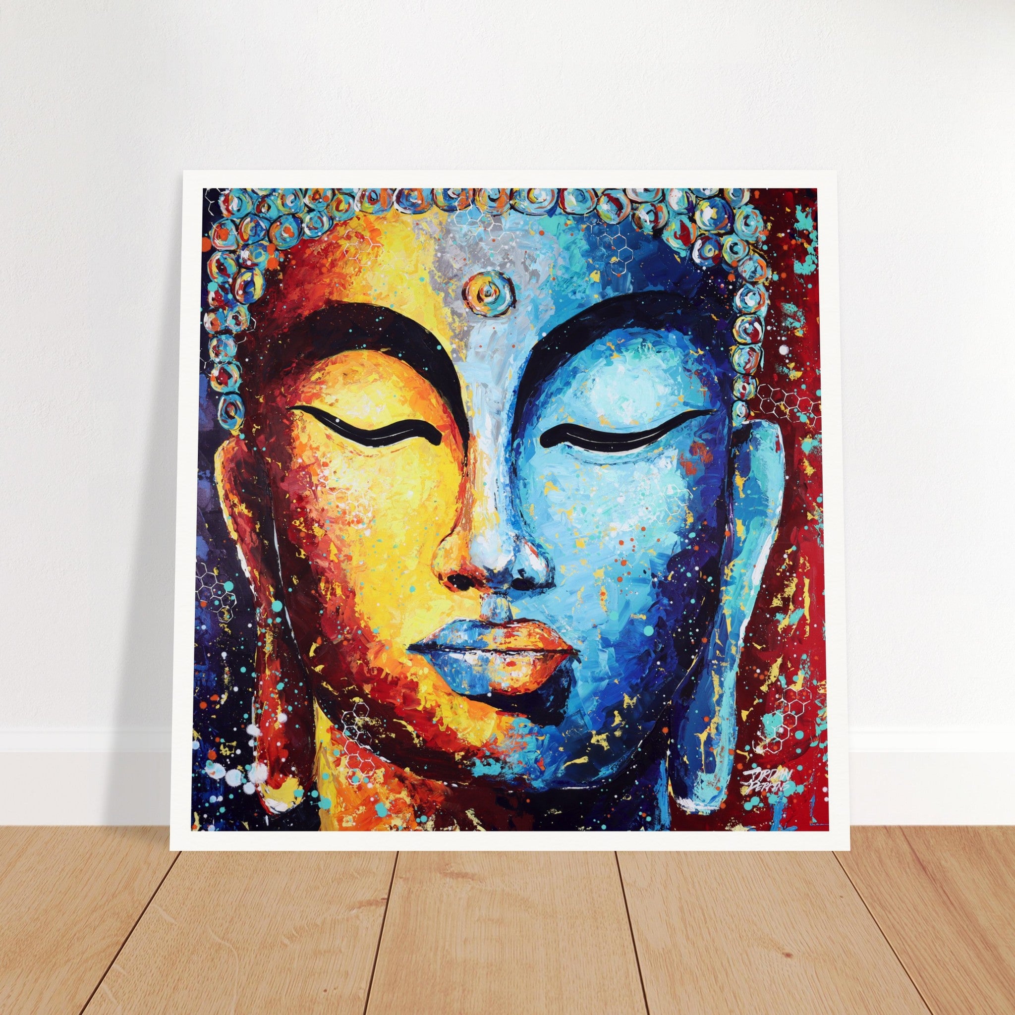 Buddhaful Museum-Quality Matte Paper Print – Jordan Perkins Art