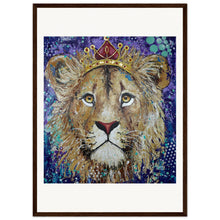 Load image into Gallery viewer, Princess of the Pride Prin  Wooden Framed
