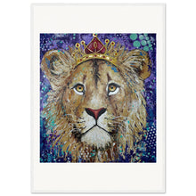 Load image into Gallery viewer, Princess of the Pride Prin  Wooden Framed
