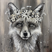 Load image into Gallery viewer, Flower Girl Fox Original
