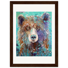 Load image into Gallery viewer, Bluebeary Wooden Framed Print
