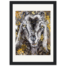 Load image into Gallery viewer, Crazy Eyes  Wooden Framed Print
