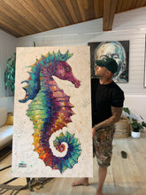 Load image into Gallery viewer, Under The Sea-Horse sold
