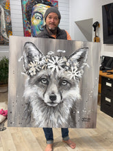 Load image into Gallery viewer, Flower Girl Fox Original
