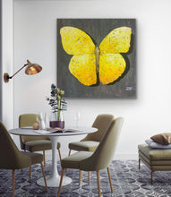 Load image into Gallery viewer, Yellow Butterfly sold
