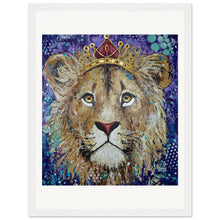 Load image into Gallery viewer, Princess of the Pride Prin  Wooden Framed
