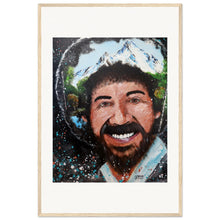 Load image into Gallery viewer, Bob Ross Wooden Framed Print
