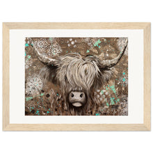 Load image into Gallery viewer, Crazy Hair Don&#39;t Care Wooden Framed Print
