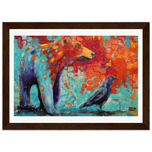 Load image into Gallery viewer, Walk In The Woods  Wooden Framed Print
