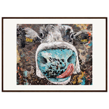 Load image into Gallery viewer, Blue Nose  Wooden Framed Print
