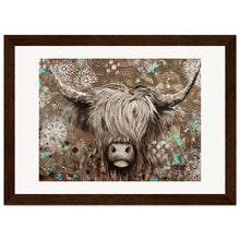 Load image into Gallery viewer, Crazy Hair Don&#39;t Care Wooden Framed Print
