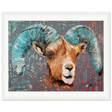 Load image into Gallery viewer, Bighorn   Wooden Framed Print
